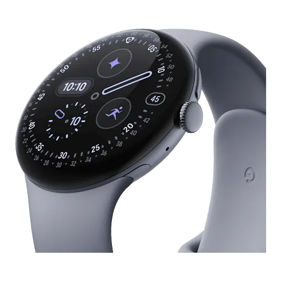 Google Pixel Watch 4 45 mm LTE 官方產品圖